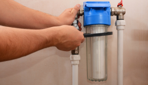 whole house water filter installation Texas